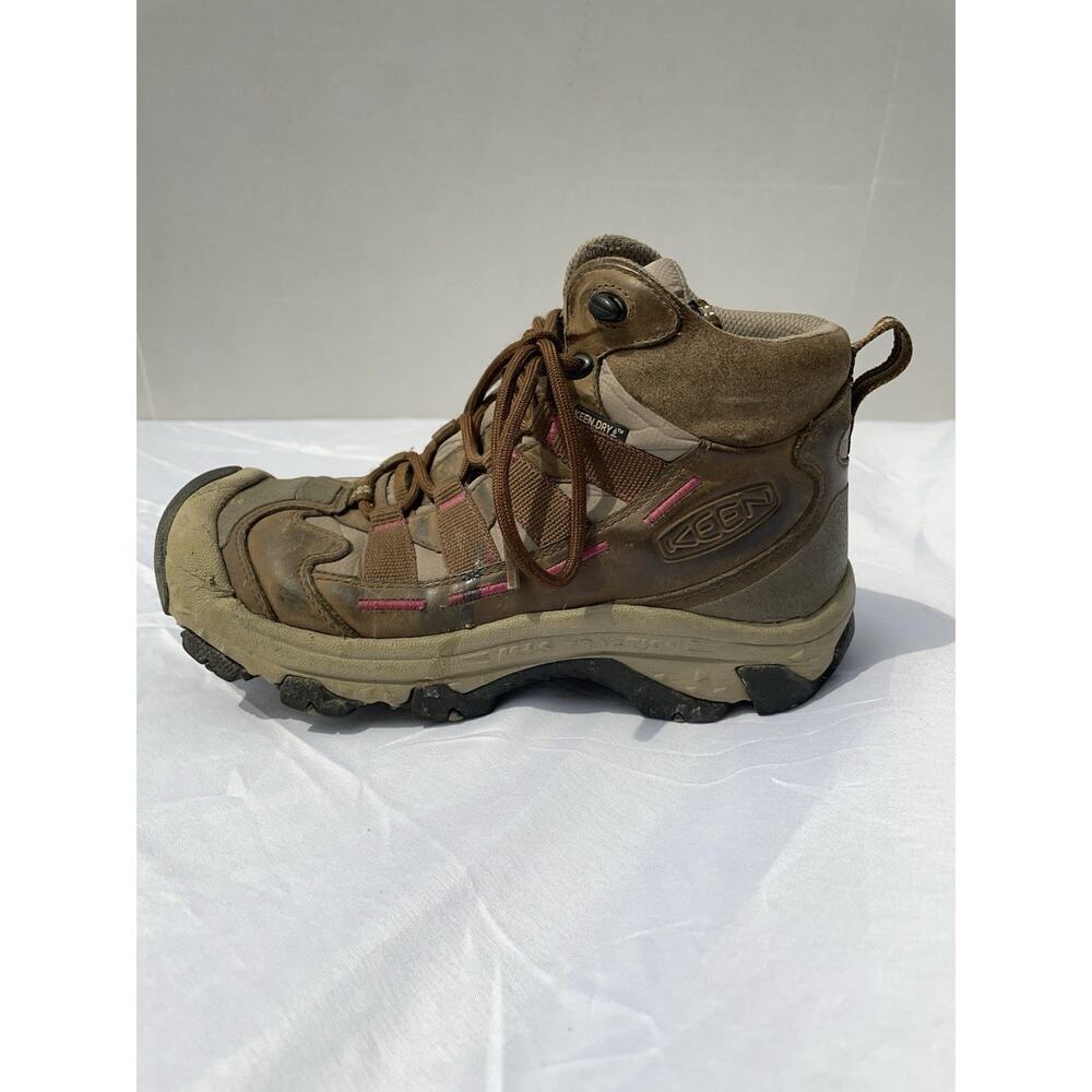 Keen Revel Winter Hiking Boots Brown Leather Waterproof Insulated 200g Mens 9 - Picture 3 of 11